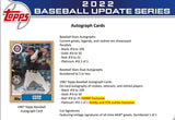 2022 Topps Update Series Baseball Hobby Box