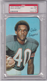 GALE SAYERS 1970 Topps Super #22 PSA 8 NM-MT - BEARS