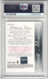 ROBINSON CANO 2007 Finest Rookie Finest Moments Rookie #RC Autograph PSA 10 GEM