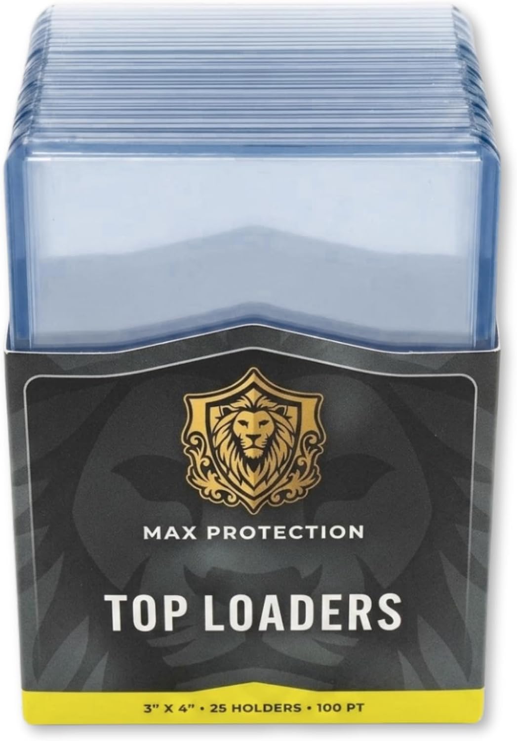Max Protection 100pt Trading Card Toploaders 25ct pack - Columbia Sports Cards
