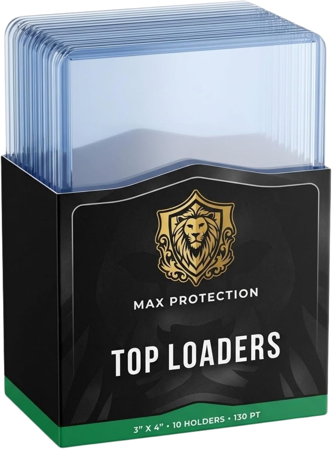 Max Protection 130pt Trading Card Toploaders - Columbia Sports Cards