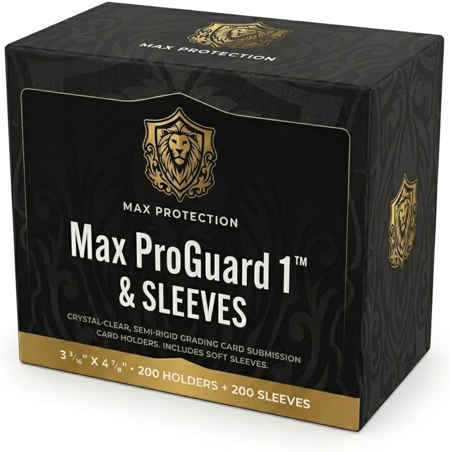 Max Protection Pro-Guard Semi Rigid Card Holders w/Sleeves - 200ct Box | Columbia Hobby - Sports Card Boxes - Toploaders - Card Savers.