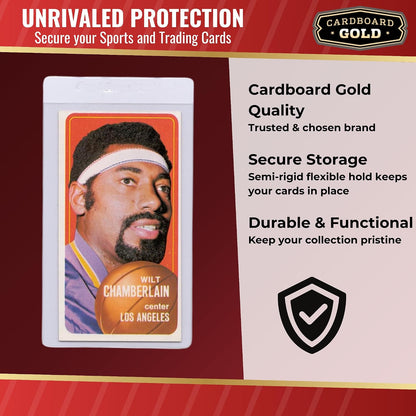 Cardboard Gold Card Saver 3 Semi-Rigid Holders - Columbia Sports Cards - image 6