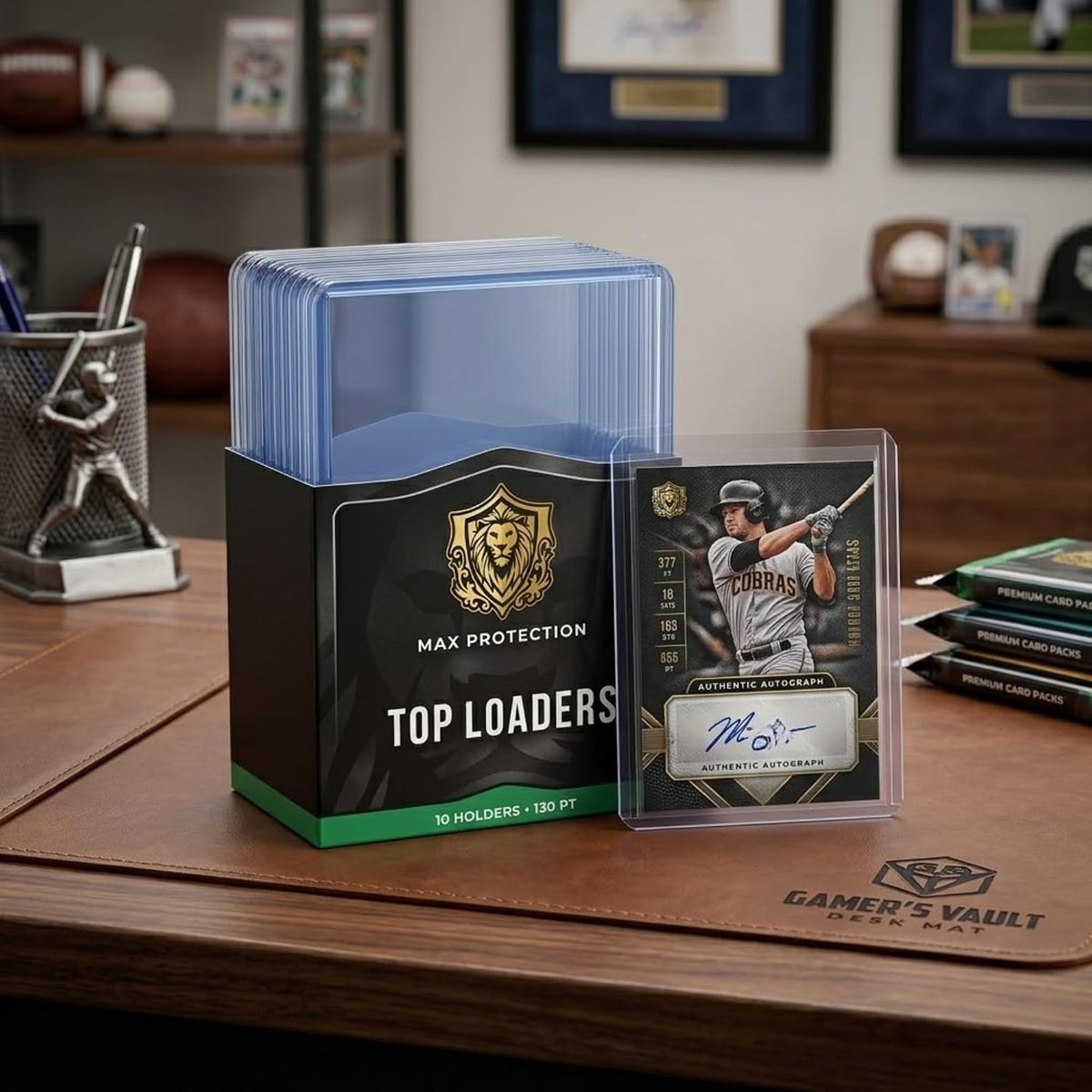 Max Protection 130pt Trading Card Toploaders - Columbia Sports Cards - image 6