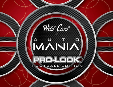 2022 Wild Card Auto Mania Pro Look Football Retail Box