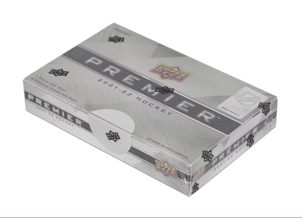 2021/22 Upper Deck Premier Hockey Hobby Box