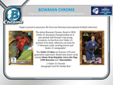 2022 Bowman Chrome Road to UEFA Under-21 European Championship Soccer Hobby Box