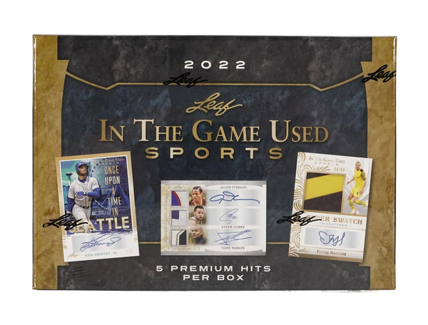 2022 Leaf In the Game Used Sports