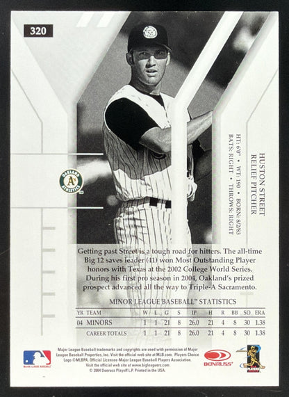 2004 Donruss Elite Extra Edition Huston Street #320 Auto