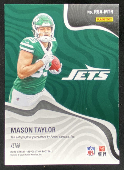 2025 Panini Revolution Mason Taylor #RSA-MTR trading card