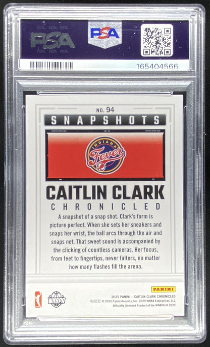 2025 Panini Chronicles Caitlin Clark #94 trading card