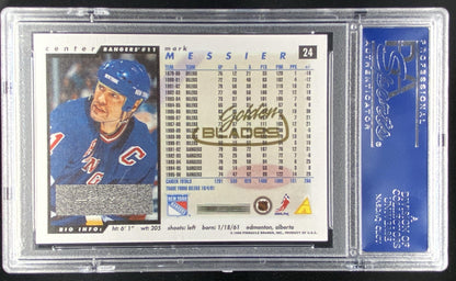 1996 Score Mark Messier graded PSA 10 trading card