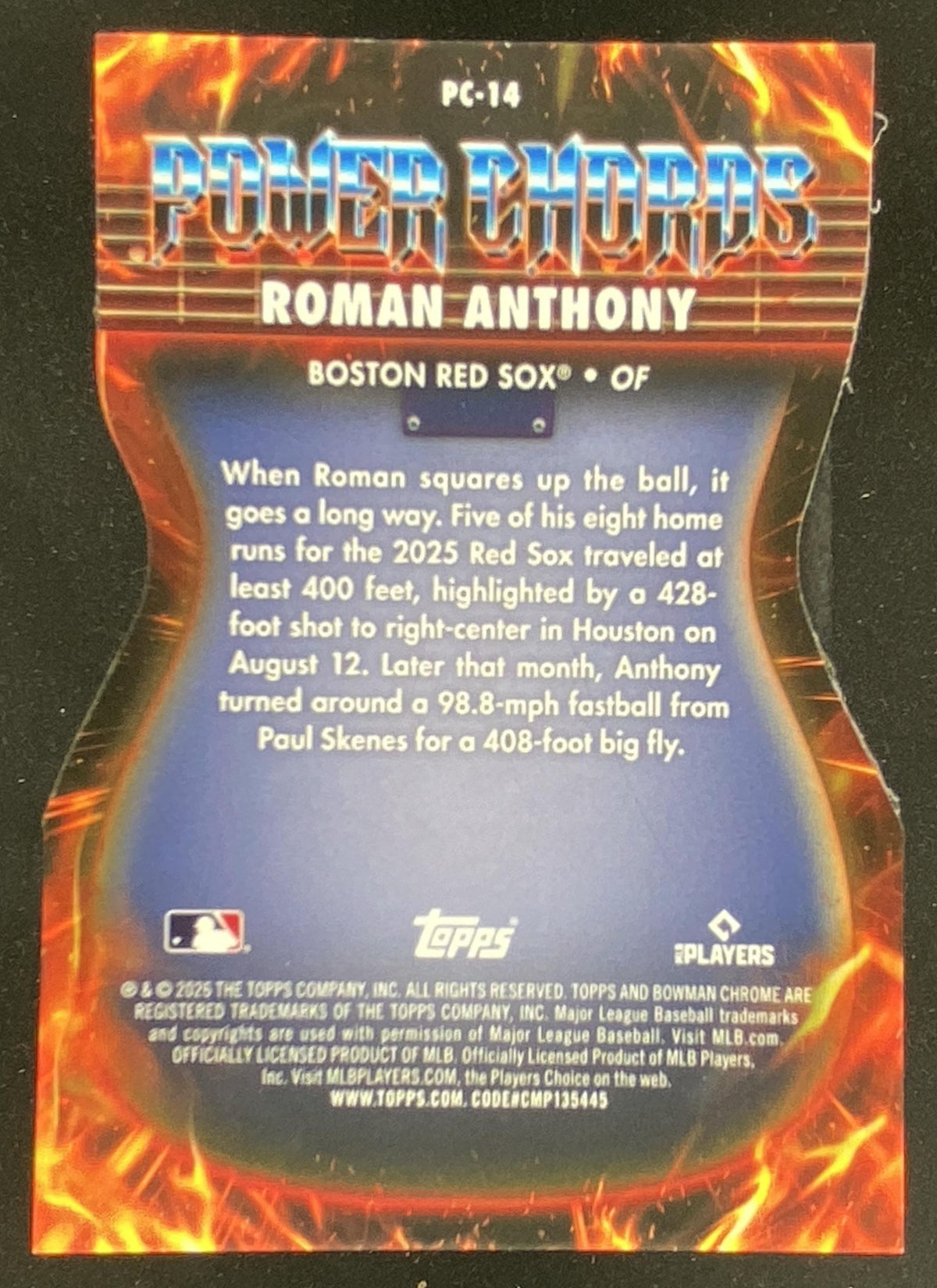 2026 Bowman Roman Anthony #PC-14 trading card