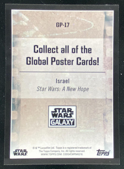 2021 Topps Chrome Star Wars Galaxy A New Hope trading card