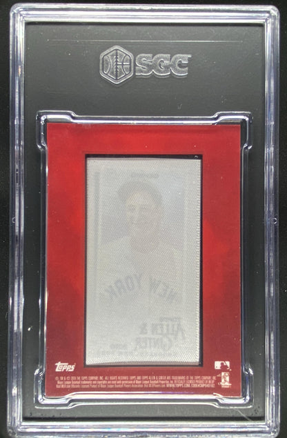 2020 Topps Allen & Ginter Lou Gehrig graded SGC 8 trading card