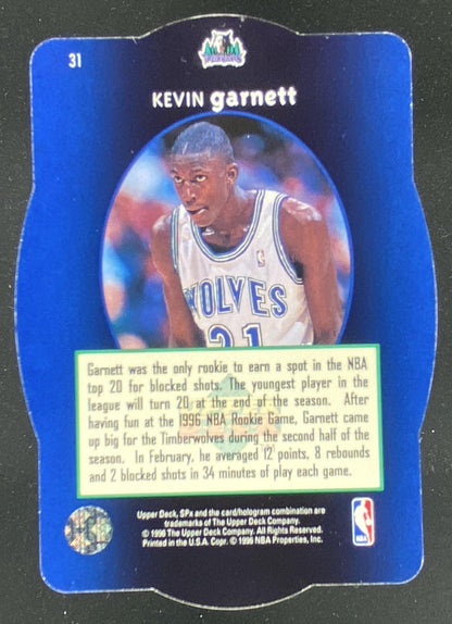 1996 SPx Kevin Garnett #31 trading card