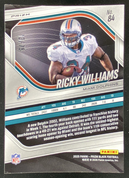 2025 Panini Prizm Ricky Williams trading card
