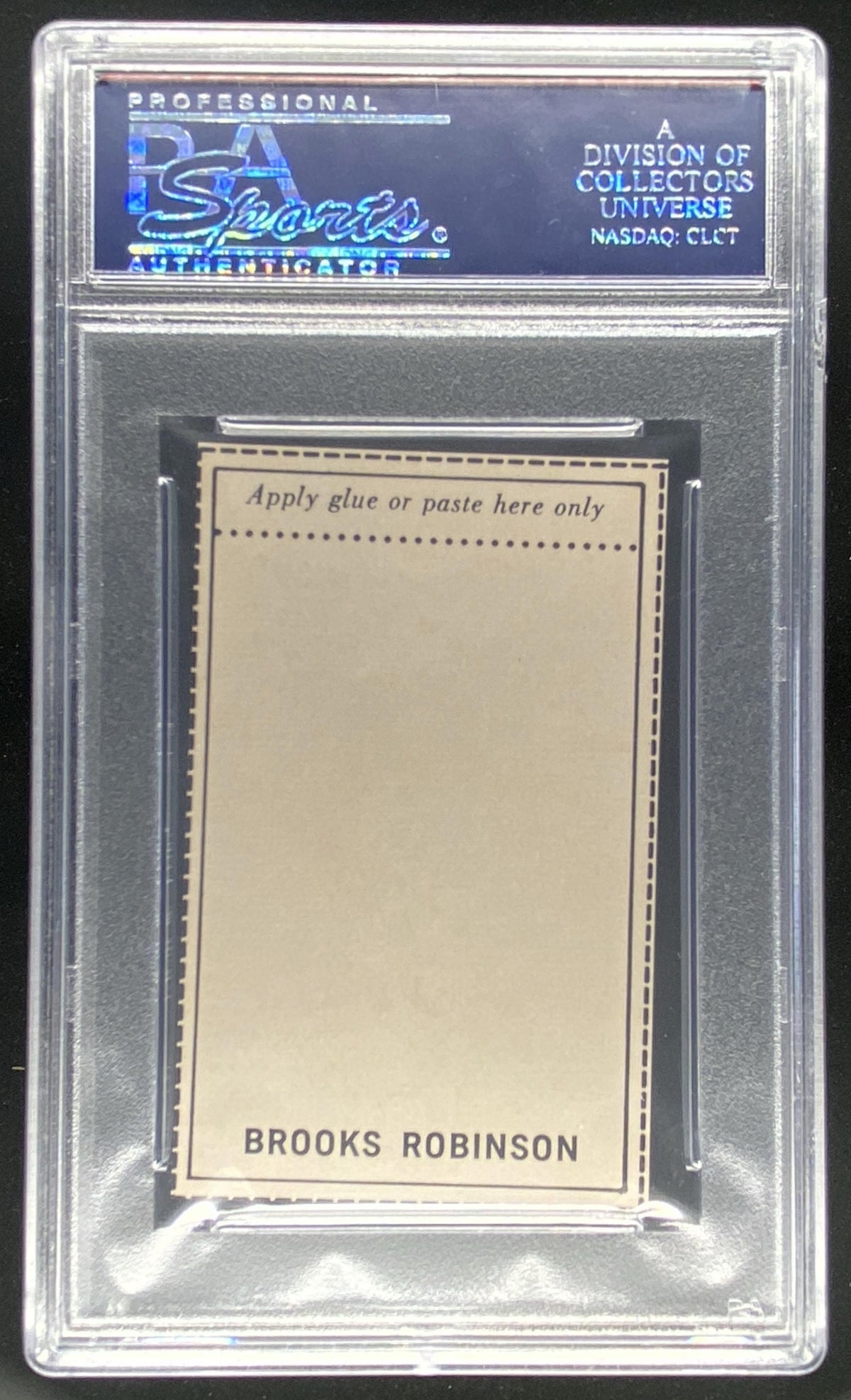 1969 MLB Photostamps Brooks Robinson graded PSA 9 trading card
