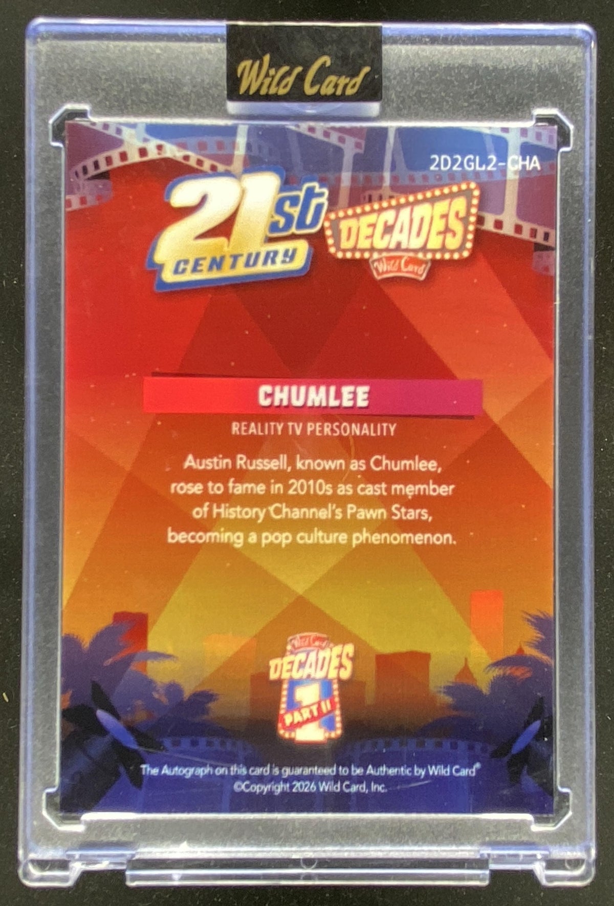 2025 Wild Card Decades Chum Lee trading card