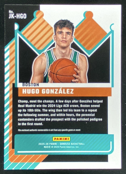 2025 Panini Donruss Hugo Gonzalez #243 trading card