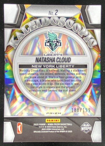 2025 Panini WNBA Prizm Natasha Cloud #2 trading card