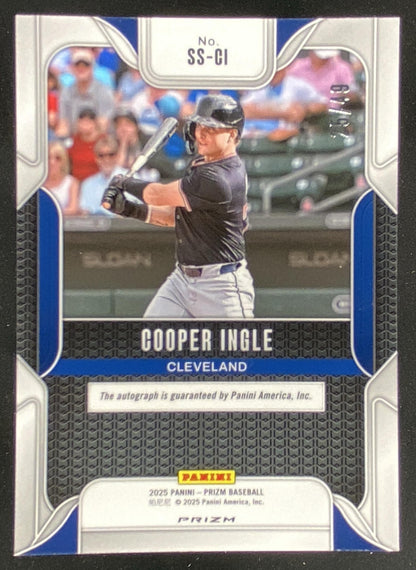 2025 Panini Prizm Cooper Ingle #SS-CI trading card