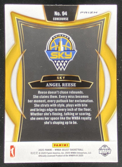 2025 Panini WNBA Select Angel Reese #94 trading card