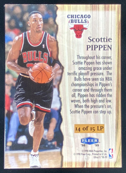 1998 Fleer Ultra Scottie Pippen #14 trading card