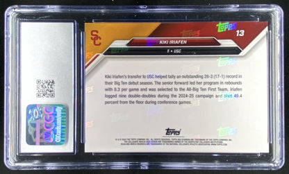 2024 Bowman University Kiki Iriafen #13 trading card
