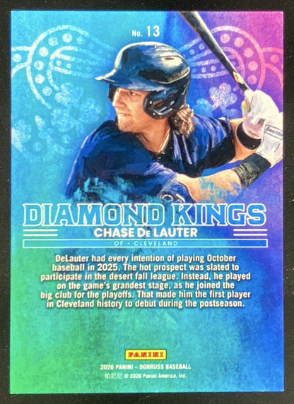 2026 Panini Donruss Chase DeLauter #13 trading card