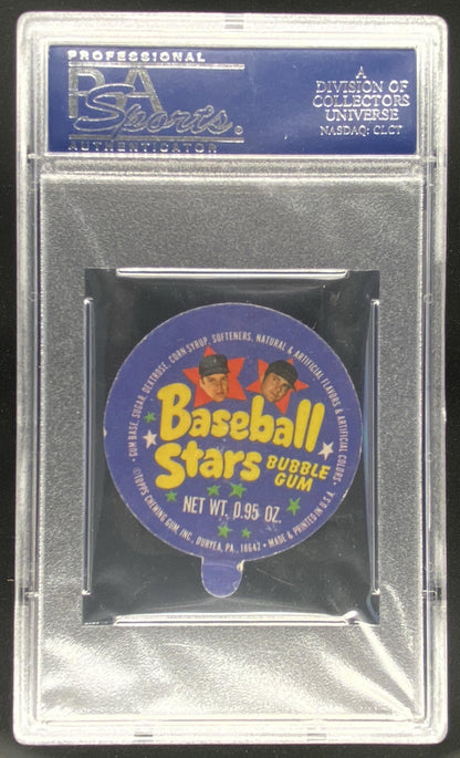 1973 Topps Candy Lids Jim Palmer graded PSA 5 trading card