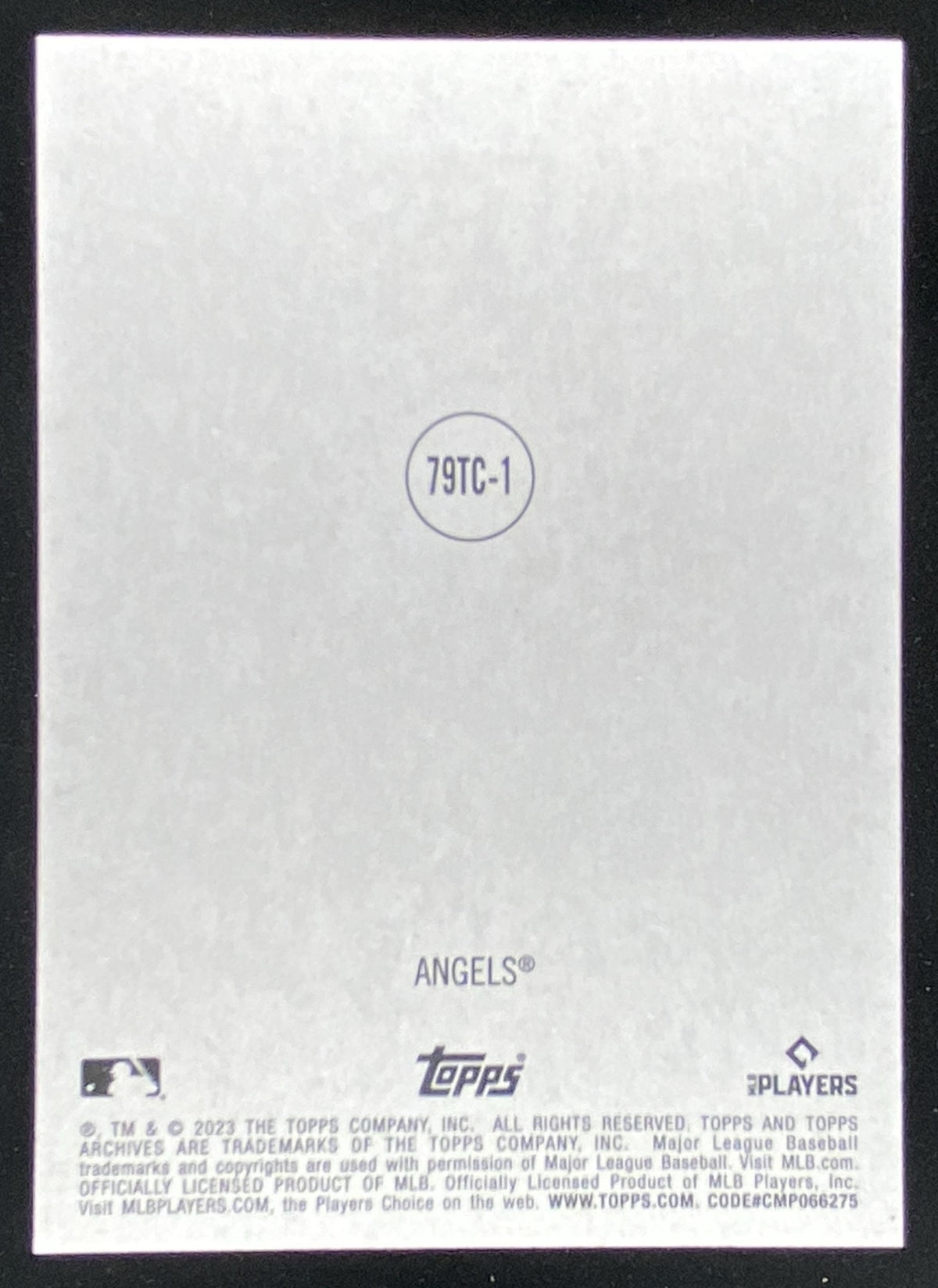 2023 Topps Archives Shohei Ohtani #79TC-1 trading card