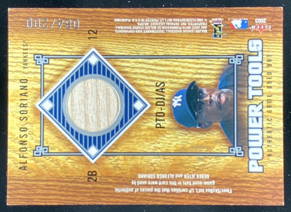 2004 Fleer Flair Derek Jeter #PTD-DJ/AS trading card
