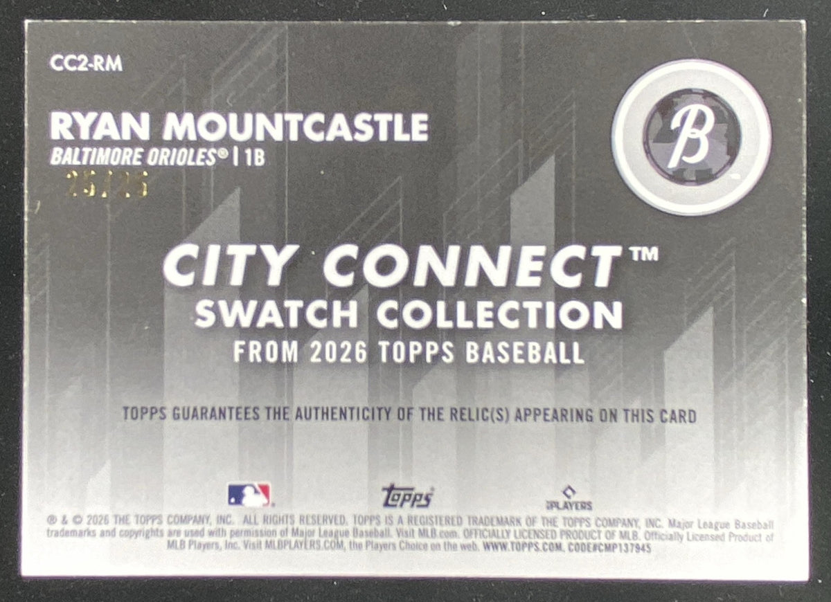 2026 Topps Series 2 Ryan Mountcastle #CC2-RM trading card