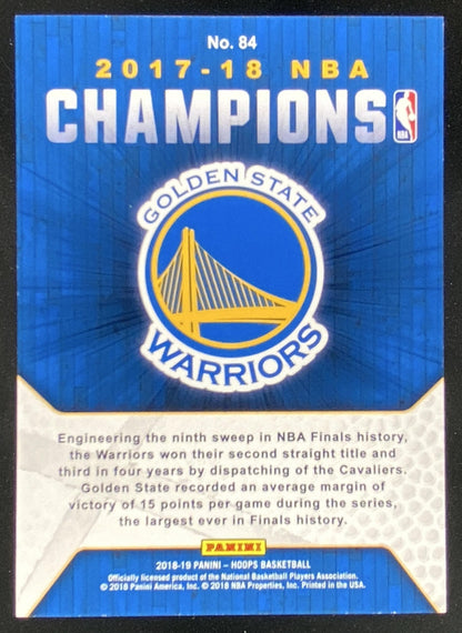2018 Panini Hoops Golden State Warriors #84 trading card