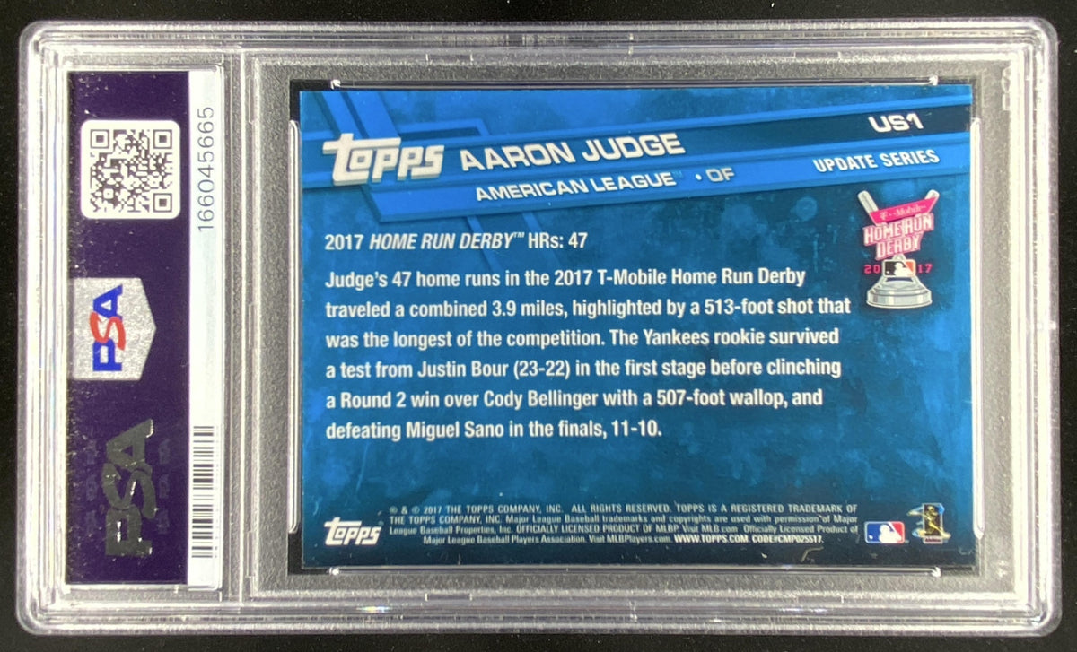 2017 Topps Update Aaron Judge #US1 trading card