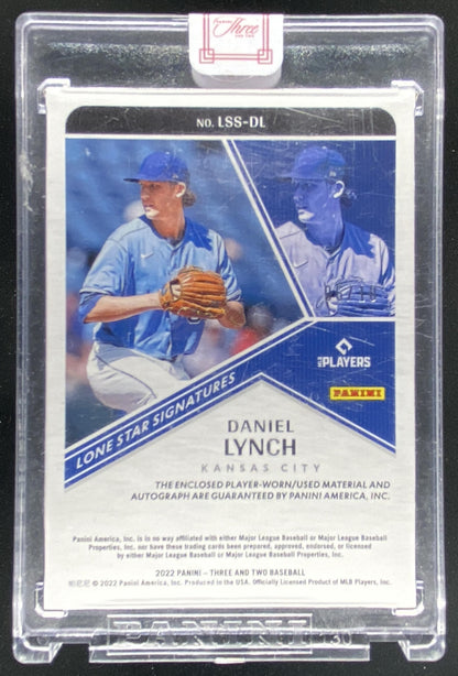 2022 Panini Three and Two Daniel Lynch #LSS-DL trading card