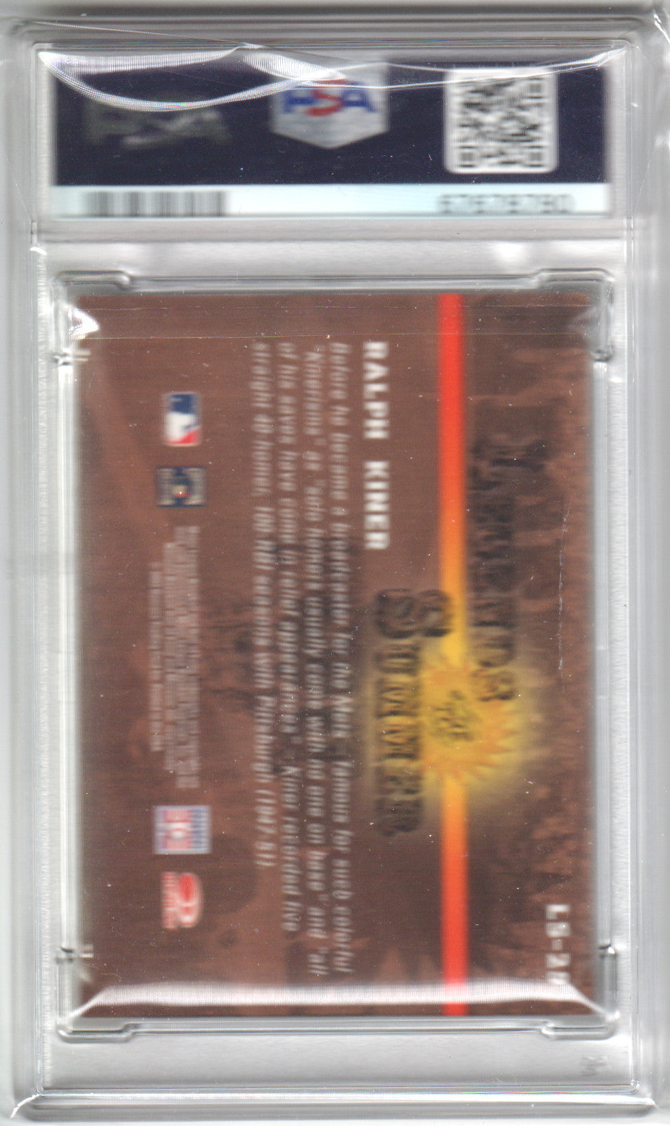 RALPH KINER 2003 Donruss Signature Legends Of The Summer Autograph PSA 9 Pop 2