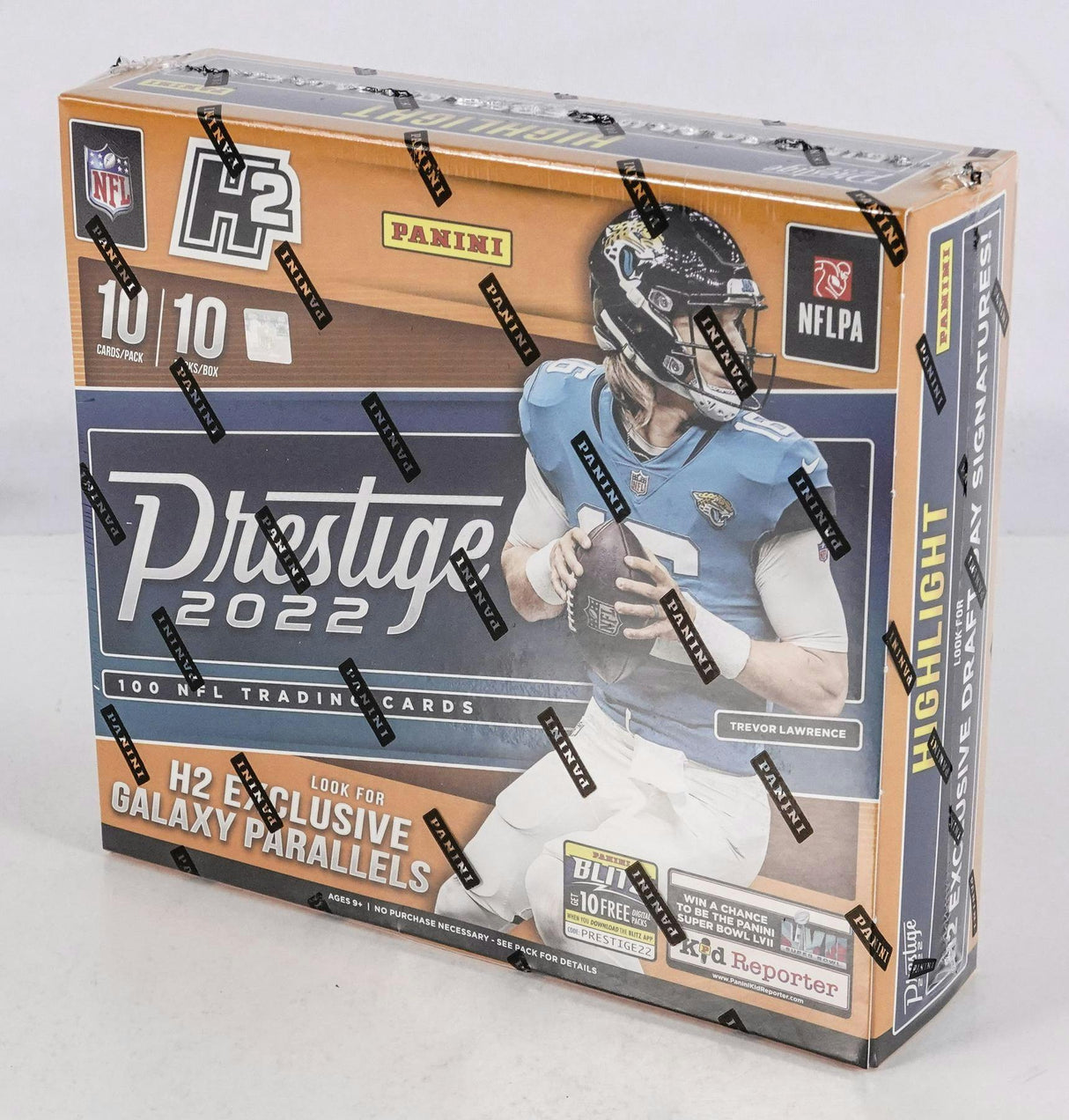 2022 Panini Prestige Football H2 Box (Galaxy Parallels!)