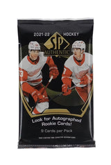 2021-22 Upper Deck SP Authentic Hockey Hobby Box