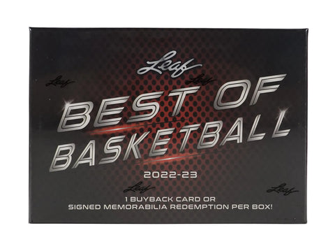 2022-23 Leaf Best Of Basketball Hobby Box