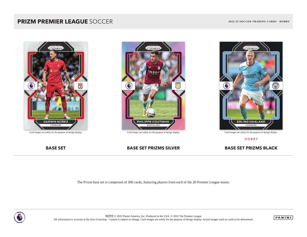 2022-23 Panini Prizm EPL Soccer Hobby