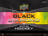 2022-23 Upper Deck Black Diamond Hockey Hobby Box