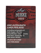 2023 Leaf Heroes of Wrestling Blaster Box