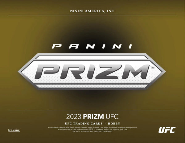2023 Panini Prizm UFC Hobby Box