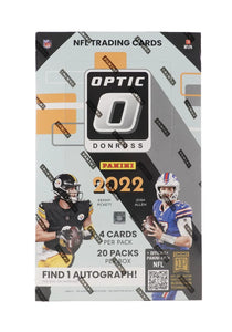 2022 Panini Donruss Optic Football Hobby Box