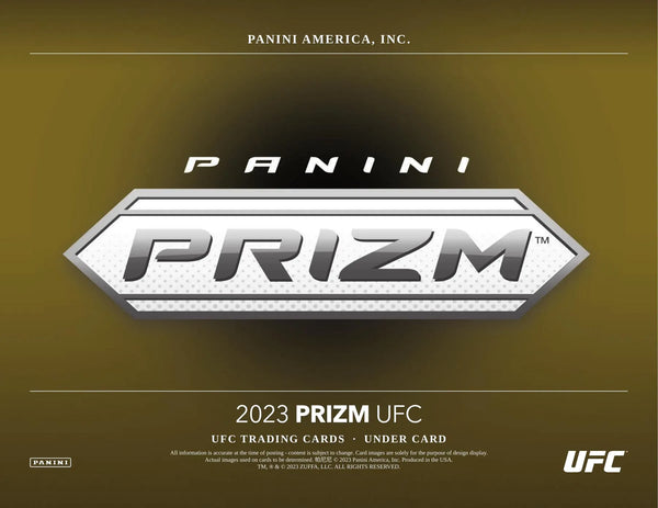 2023 Panini Prizm UFC Under Card Box