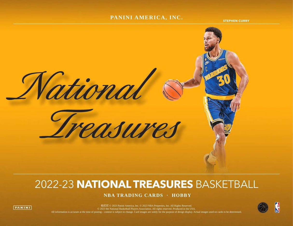 2022/23 Panini National Treasures Basketball Hobby Box