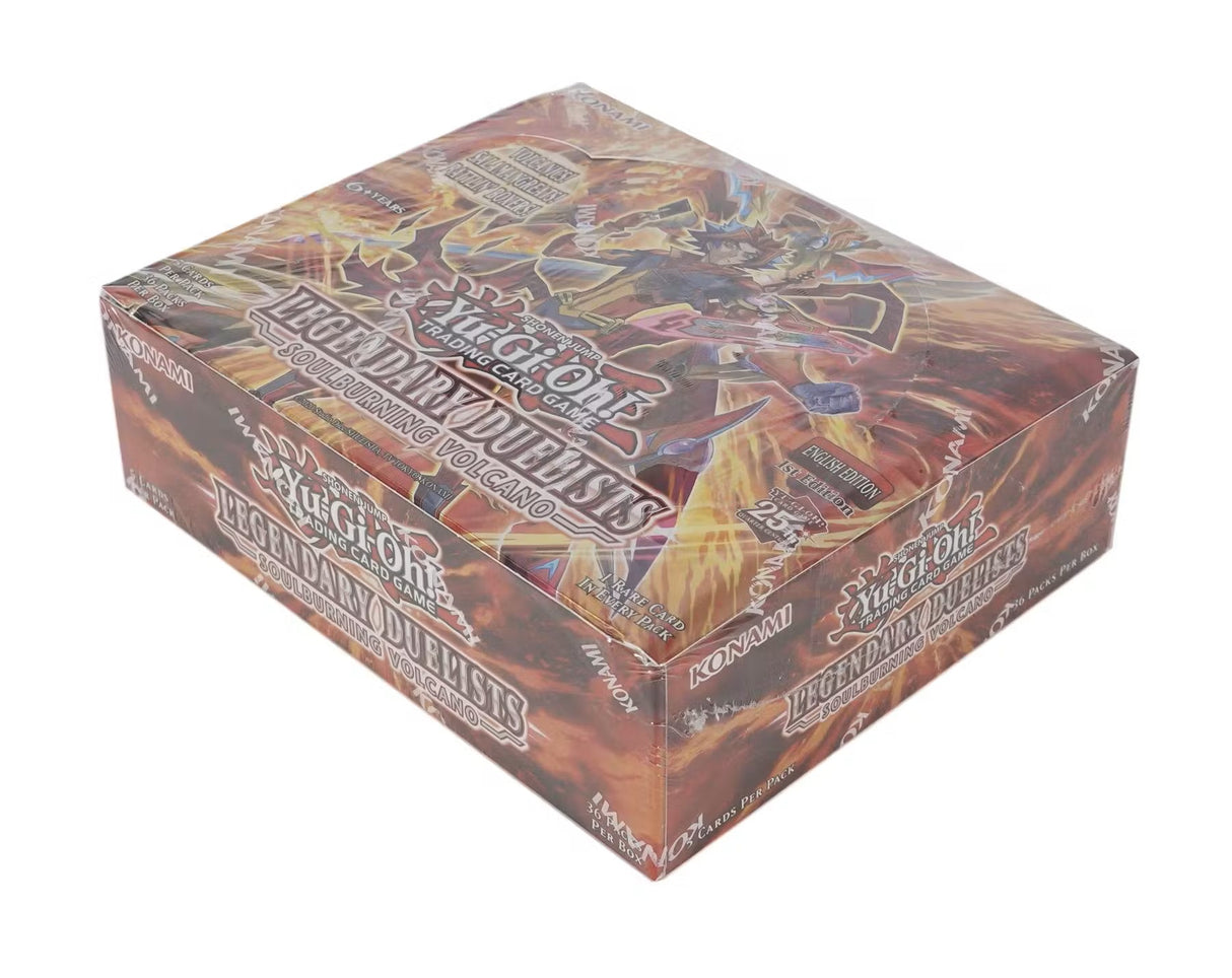 Yu-Gi-Oh Legendary Duelists: Soulburning Volcano Booster Box