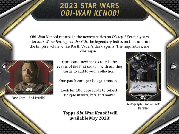 2023 Topps Star Wars Obi-Wan 10-Pack Blaster Box